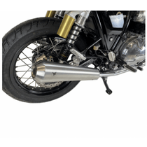 Silencieux Inox brossé Royal Enfield 650 Continental Gt & Interceptor | IXRACE - blackpines.fr