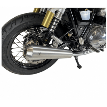 Silencieux Inox brossé Royal Enfield 650 Continental Gt & Interceptor | IXRACE - blackpines.fr