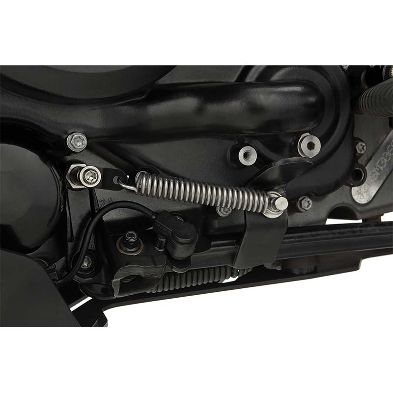 Support de bequille laterale Harley Davidson Pan America. Blackpines.fr
