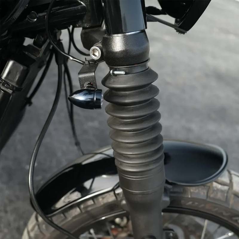 Support de clignotants avant Bonvent Motorbikes pour Triumph Bonneville, Street Twin et Street Cup.