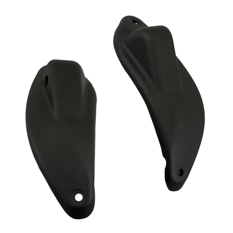 Supports feu arriere sous selle noirs Motone Customs Lamprey pour Triumph Bobber. Blackpines.fr