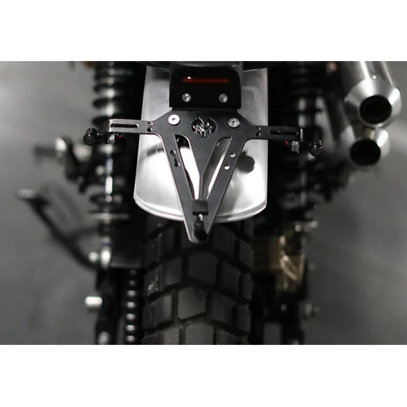 Support plaque moto Hedgehog Motorcycles pour Interceptor 650. Blackpines.fr