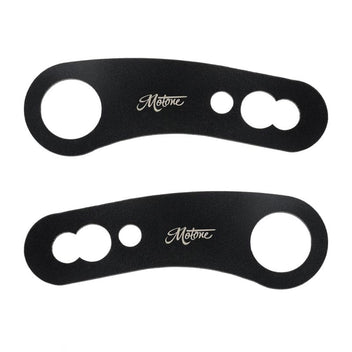 Supports clignotants amortisseurs moto Motone Customs mmu585. Blackpines.fr