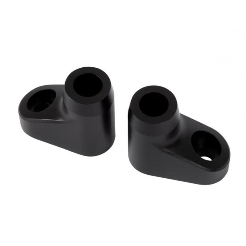 Supports de clignotants moto arriere Motone Customs pour Triumph 400. Blackpines.fr