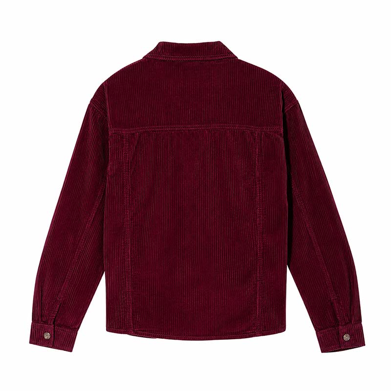 Surchemise unisexe velours Bordeaux JAM Morex Custom.