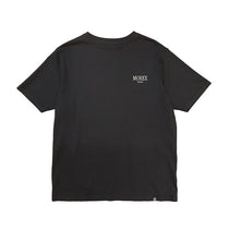 T-shirt noir regular FLATLINE Morex Custom devant.