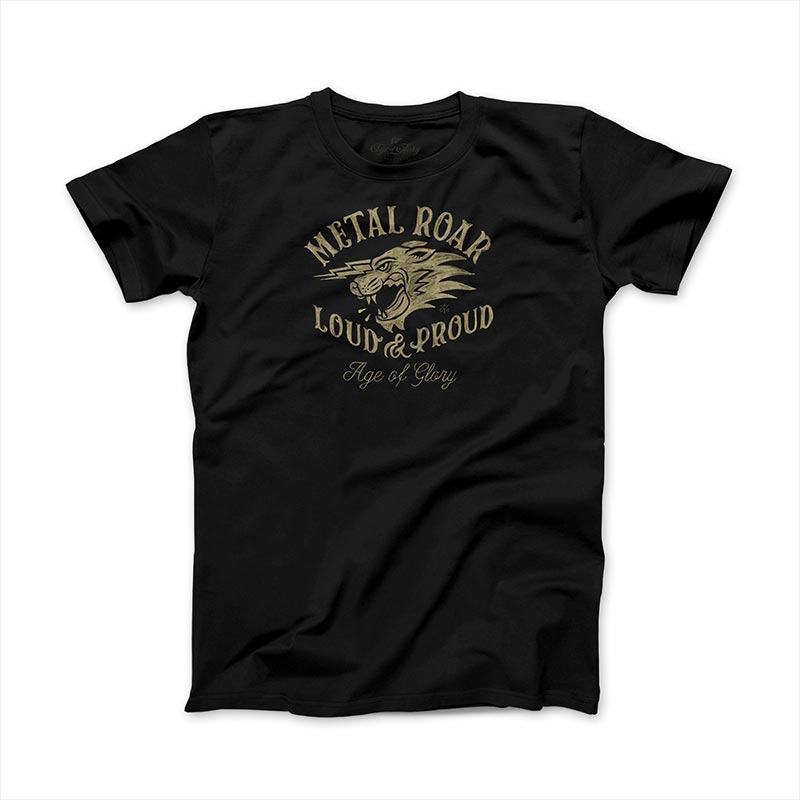 Tee shirt homme Metal Roar Age of Glory. Blackpines.fr