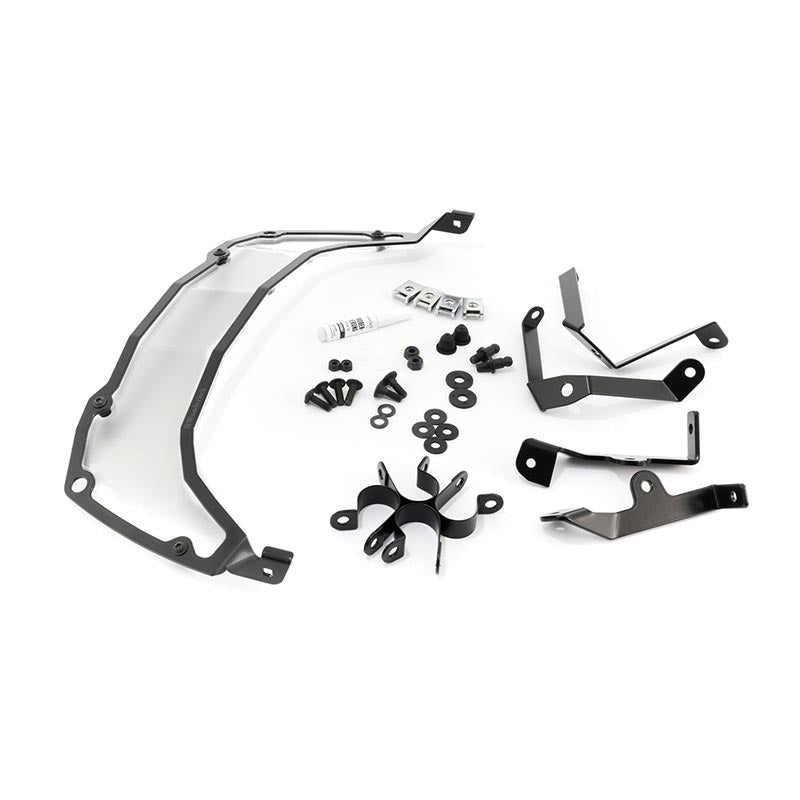 Protection phare moto Clear Wunderlich. Blackpines.fr