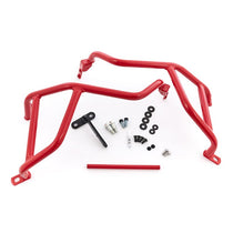 Crash bar rouge Wunderlich pour Ducati DesertX Offroad. Blackpines.fr