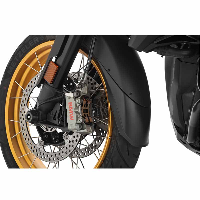 Extension de garde-boue avant Wunderlich Extenda Fender pour BMW R1300GS. Blackpines.fr