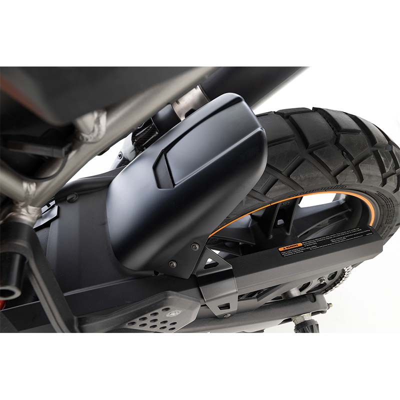 Garde-boue arriere moto Wunderlich Extreme pour Harley-Davidson Pan America. Blackpines.fr