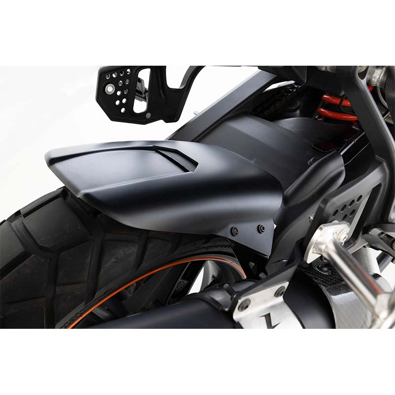 Garde-boue arriere moto Wunderlich Extreme pour Harley-Davidson Pan America. Blackpines.fr
