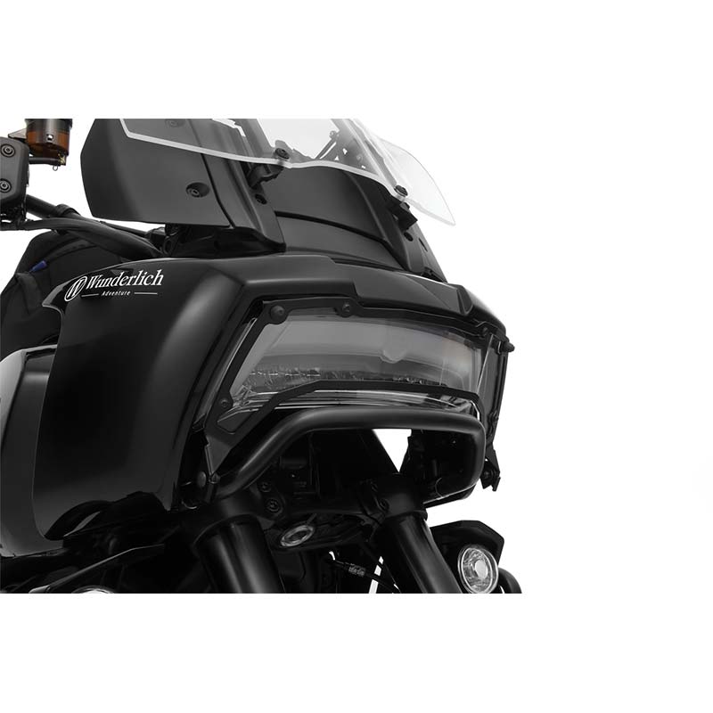 Protection phare moto Clear Wunderlich. Blackpines.fr