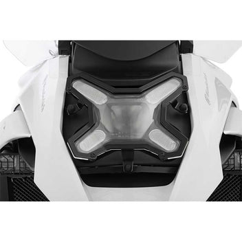 Protege phare moto CLEAR Wunderlich pour BMW R1300GS. Blackpines.fr