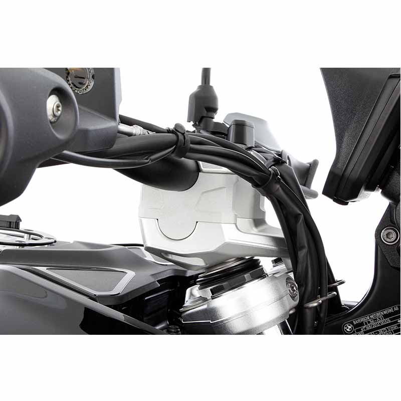 Rehausse 40mm de guidon moto BMW R1300GS Wunderlich ERGO PRO. Blackpines.fr