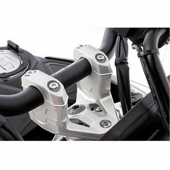Rehausse 40mm de guidon moto BMW R1300GS Wunderlich ERGO PRO. Blackpines.fr