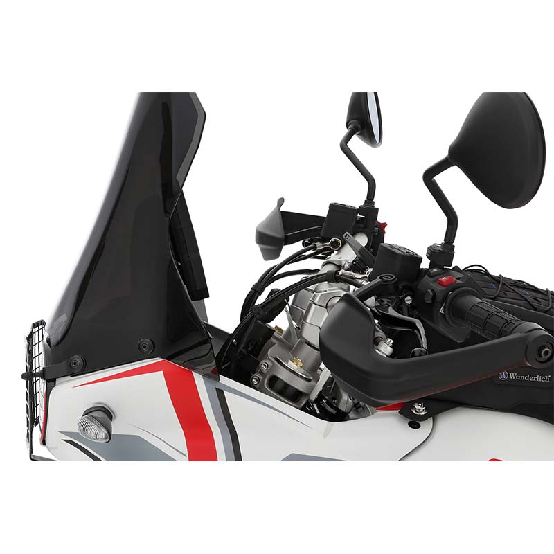 rehausseur guidon Ergo 25mm Wunderlich pour Ducati DesertX. Blackpines.fr