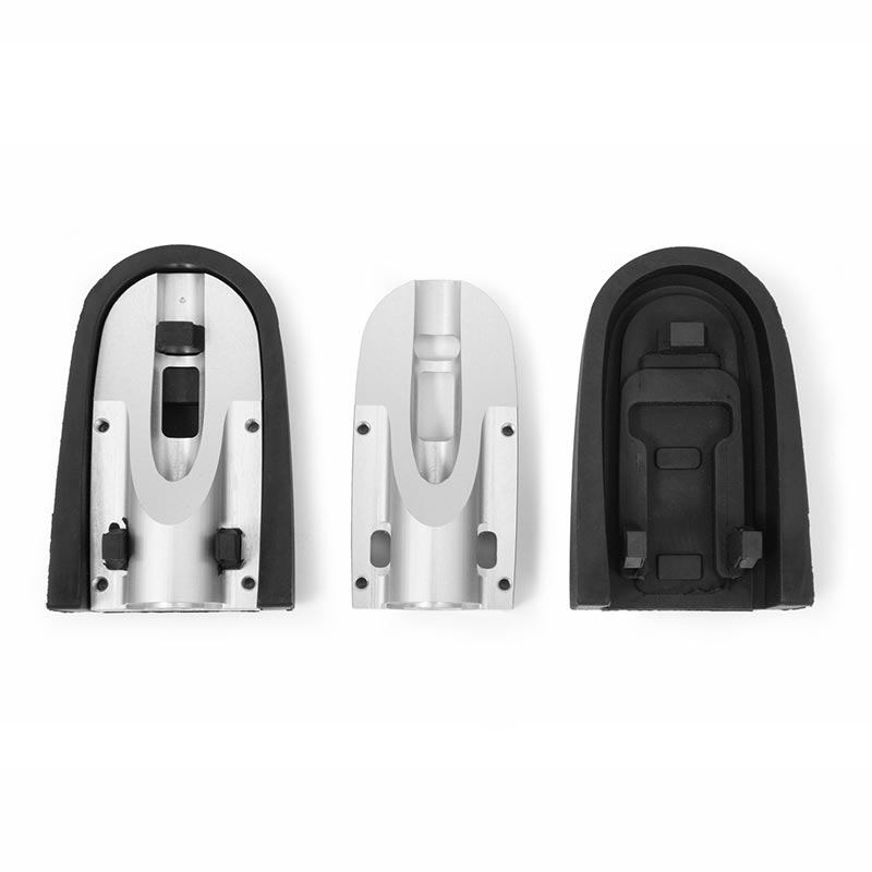 Tampons caoutchouc de repose-pieds moto Wunderlich Vario EVO1. Blackpines.fr