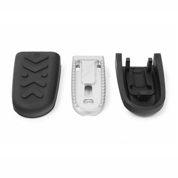 Tampons caoutchouc de repose-pieds moto Wunderlich Vario EVO1. Blackpines.fr