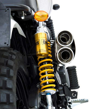 Ligne d'échappement Zard pour Triumph Scrambler 900. Blackpines.fr