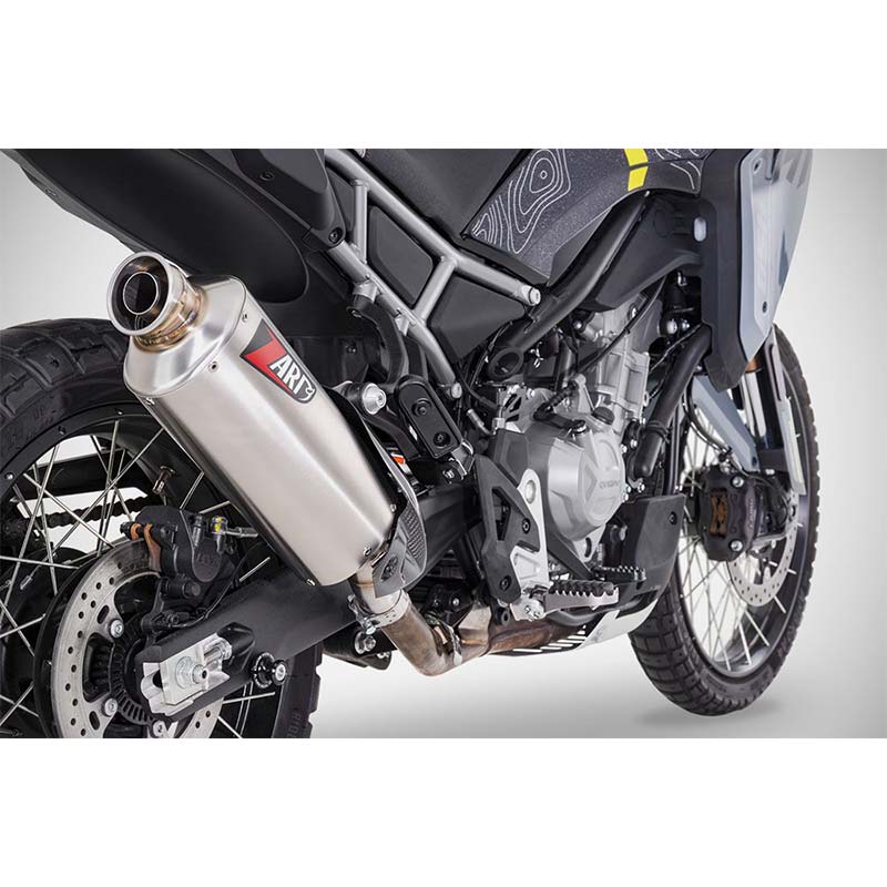 Silencieux Slip-on Zard pour CF Moto MT450 2024-2026.