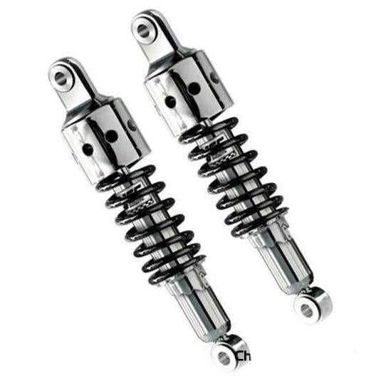 Amortisseurs moto universels YSS RD222-P ressort noir cache perfor&eacute;-280 &agrave; 370&nbsp;mm  blackpines.fr  blackpines.fr
