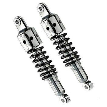 Amortisseurs moto universels YSS RD222-P ressort noir cache perfor&eacute;-280 &agrave; 370&nbsp;mm  blackpines.fr  blackpines.fr