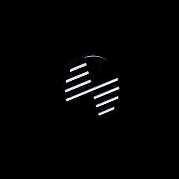 Badge Ex-Motorcycle de capot de selle Concept Black pour BMW R NineT. Blackpines.fr