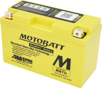 Batterie AGM 12 V MB7U Motobatt. Blackpines.fr