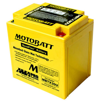 Batterie Motobatt AGM 12 V 32 Ah MBTX30U. Blackpines.fr