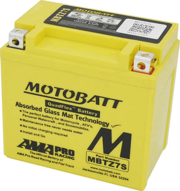 Batterie AGM Motobatt 12 V MBTZ7S. Blackpines.fr