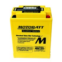 Batterie 4 poles AGM Motobatt MB12U. Blackpines.fr
