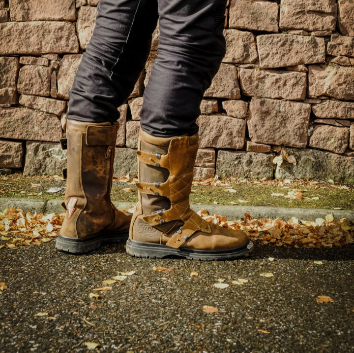 Bottes de moto vintage hotsell