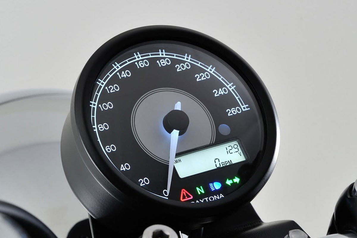 Compteur moto Daytona VELONA80 260 kmh. Blackpines.fr