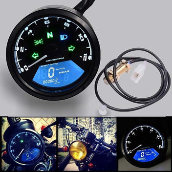 Compteur vitesse numerique cafe racer. Blackpines.fr