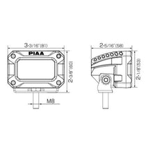 Feux additionnels LED route jaunes PIAA DKCL200 serie 2000. Blackpines.fr