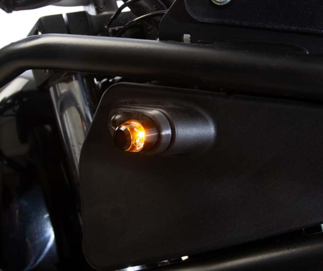 Kit clignotants Mo.Blaze Pin pour Royal Enfield Himalayan. Blackpines.fr