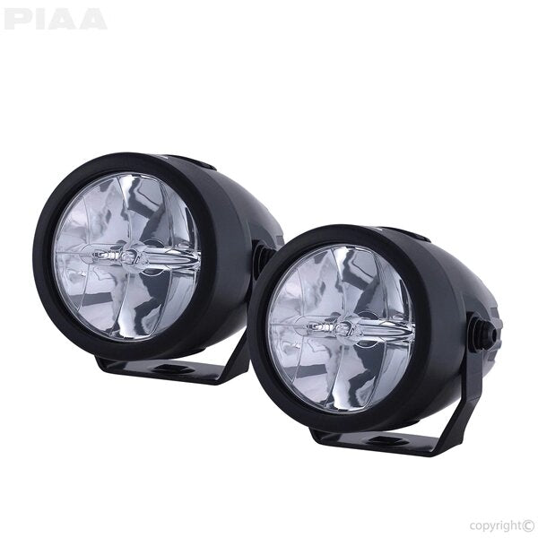 Kit phares additionnels route blancs LP270 LED PIAA DK275X. Blackpines.fr