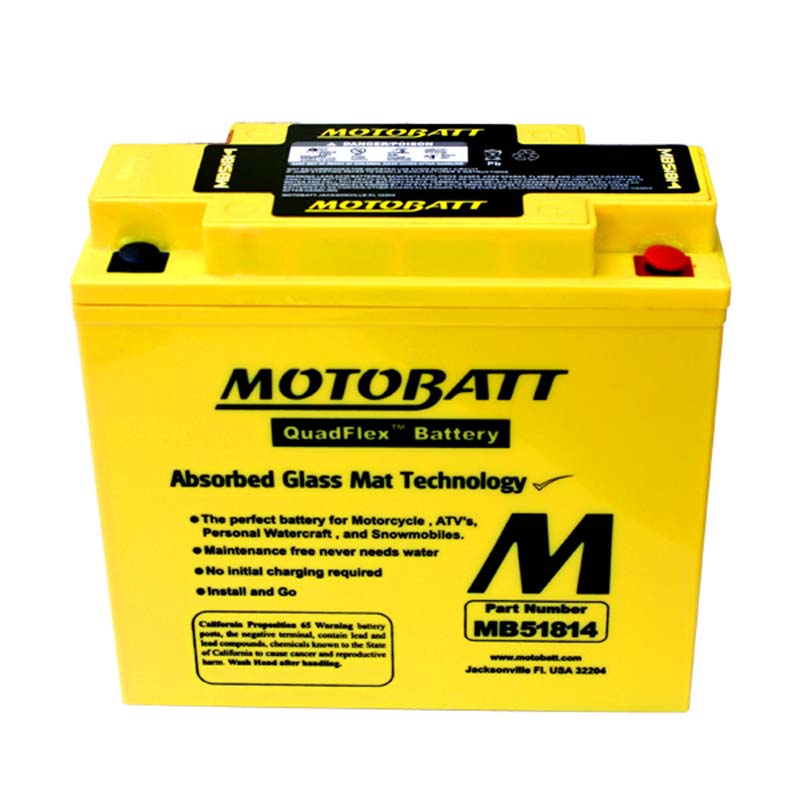 Batterie Motobatt AGM 22 Ah MB51814. Blackpines.fr