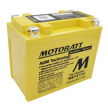 Batterie Motobatt AGM 12 V MBTX12U. Blackpines.fr