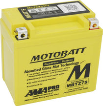 Batterie AGM Motobatt 12 V MBTZ7S. Blackpines.fr