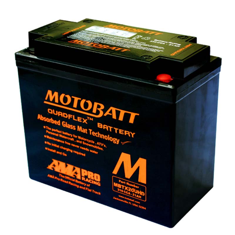 Batterie Motobatt AGM MBTX20UHD 12 V. Blackpines.fr