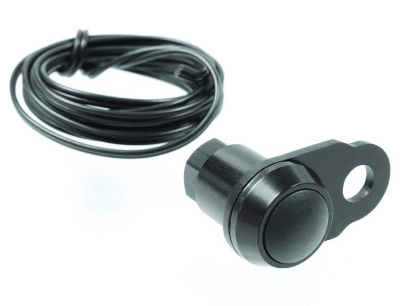 Kit bouton poussoir M12 noir Motogadget. Blackpines.fr
