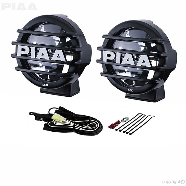 Kit feux additionnel route blancs LP550 LED DK555BXG. Blackpines.fr