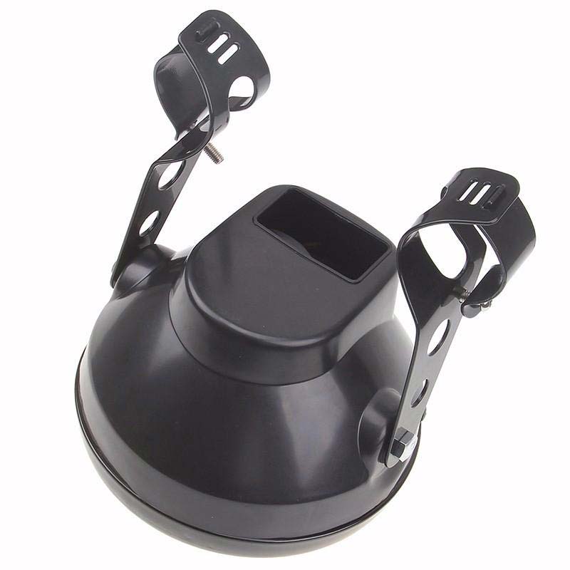 Phare moto Full LED rond avec clignotants.