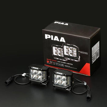 Quad Edge LED cube lights PIAA DKQE39E. Blackpines.fr