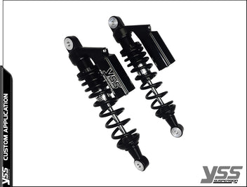 Amortisseurs YSS universels RC-CB-302-T Full black  blackpines.fr  blackpines.fr