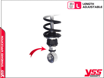 Amortisseurs moto universel YSS RZ-MO-362-TRL Alu  blackpines.fr  blackpines.fr