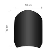 Dimensions du saute vent Classic marque Barracuda pour BMW R nineT. Blackpines.fr