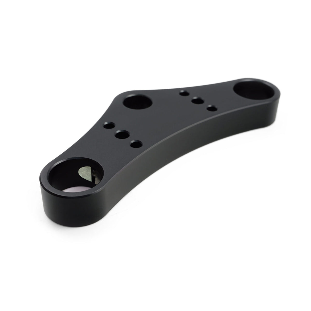 T&eacute; de fourche 35&amp;nbsp;mm &laquo;&amp;nbsp;Scram&amp;nbsp;&raquo; pour Yamaha SR400 et SR500 | Rebelmoto Noir anodis&eacute; rebelmoto t&eacute; de fourche blackpines.fr